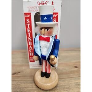 Steinbach Mini Nutcracker UNCLE SAM Patriotic 5.5"